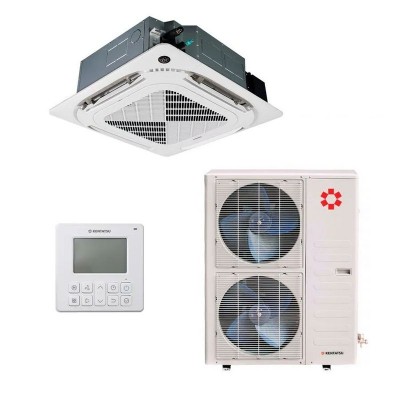 Кассетный кондиционер Kentatsu KSVT105HFAN3R / KSUR105HFAN3 с зимним комплектом (-40)