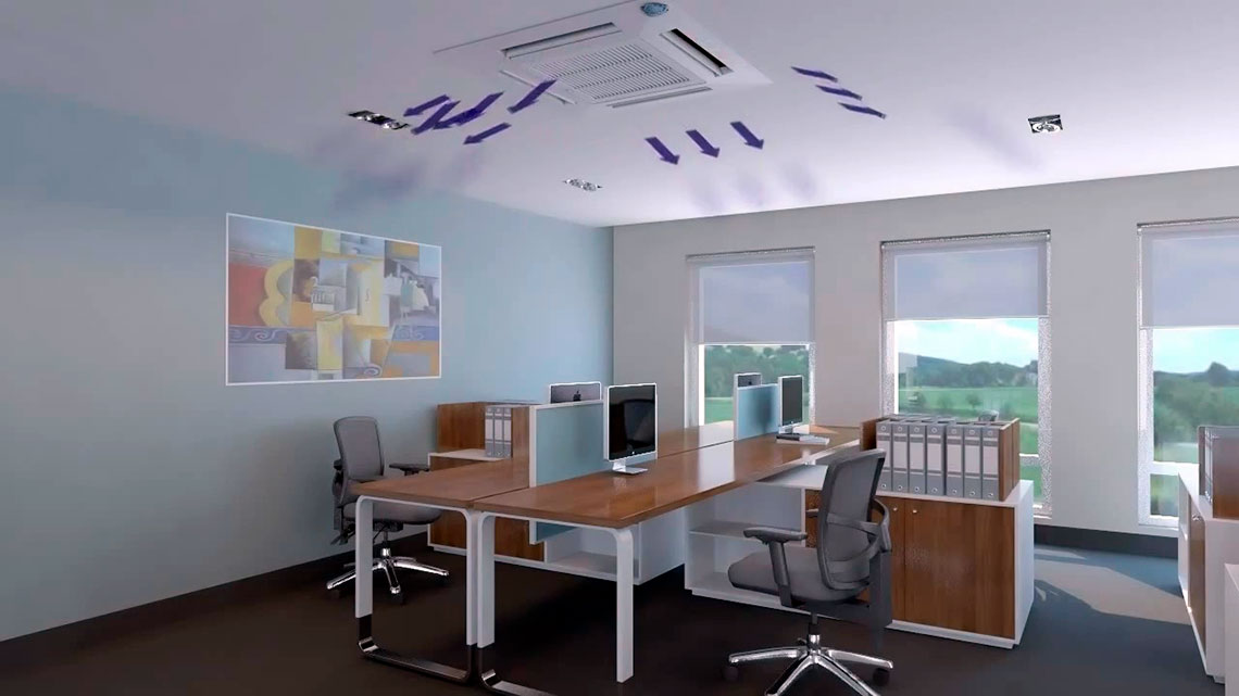 Мульти сплит-системы для офиса и коммерческих помещений